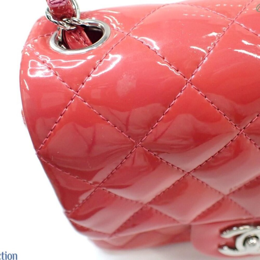 CHANEL Pink Quilted Shoulder Bag - Picture 10 of 12